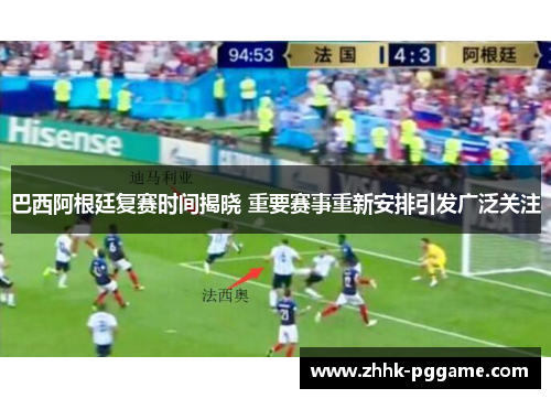 巴西阿根廷复赛时间揭晓 重要赛事重新安排引发广泛关注
