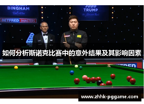 如何分析斯诺克比赛中的意外结果及其影响因素